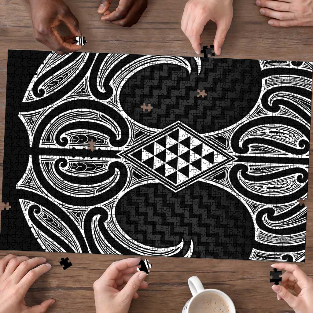 Ma Maori Ta Moko Poutama Art Puzzle - Polynesian Pride