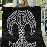 Ma Maori Ta Moko Poutama Art Quilt