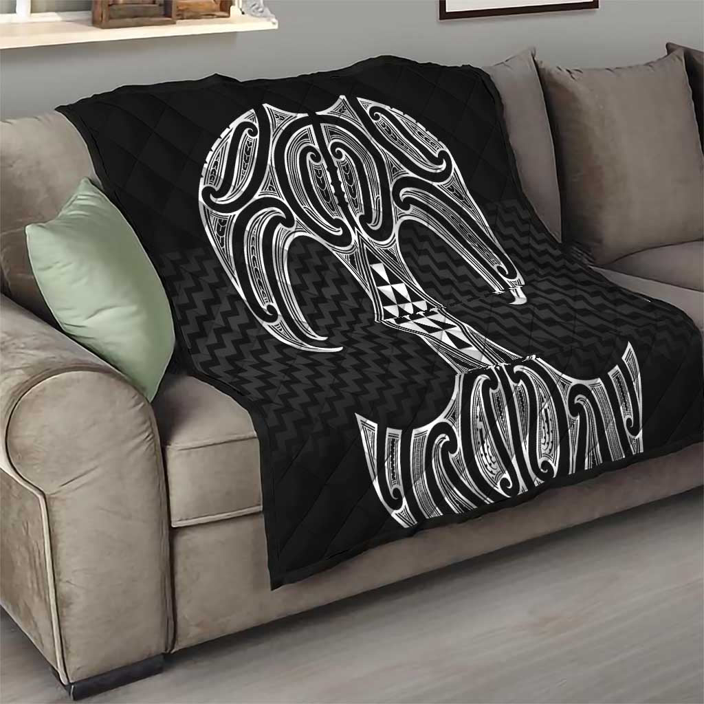Ma Maori Ta Moko Poutama Art Quilt