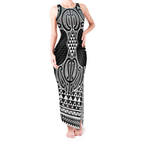 Ma Maori Ta Moko Poutama Art Tank Maxi Dress