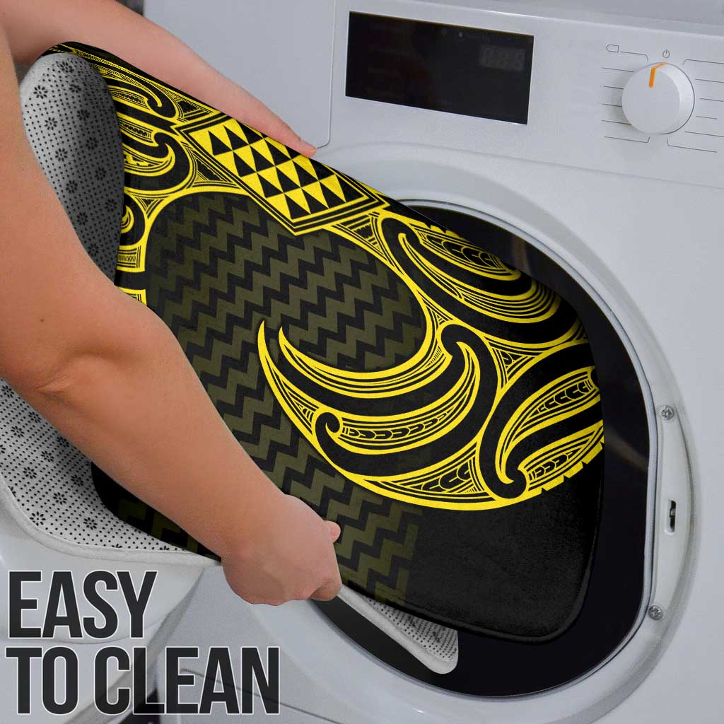 Mahi-dawg Maori Ta Moko Poutama Art Bathroom Set - Polynesian Pride