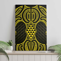 Mahi-dawg Maori Ta Moko Poutama Art Canvas Wall Art