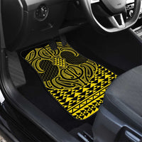 Mahi-dawg Maori Ta Moko Poutama Art Car Mats