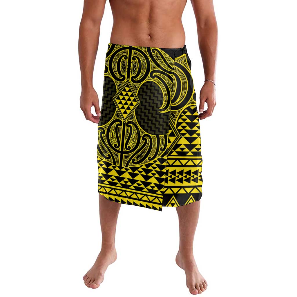 Mahi-dawg Maori Ta Moko Poutama Art Lavalava