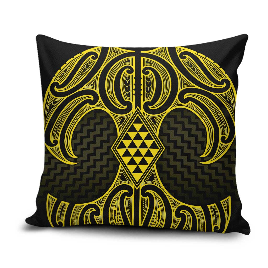 Mahi-dawg Maori Ta Moko Poutama Art Pillow Cover - Polynesian Pride