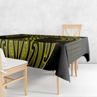 Mahi-dawg Maori Ta Moko Poutama Art Tablecloth