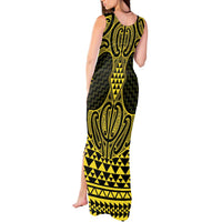 Mahi-dawg Maori Ta Moko Poutama Art Tank Maxi Dress