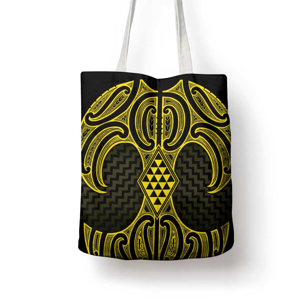 Mahi-dawg Maori Ta Moko Poutama Art Tote Bag - Polynesian Pride