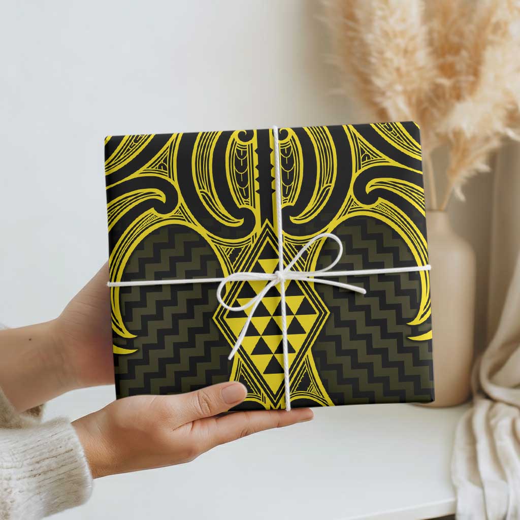 Mahi-dawg Maori Ta Moko Poutama Art Wrapping Paper - Polynesian Pride