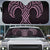 Mawhero Maori Ta Moko Poutama Art Auto Sun Shade - Polynesian Pride