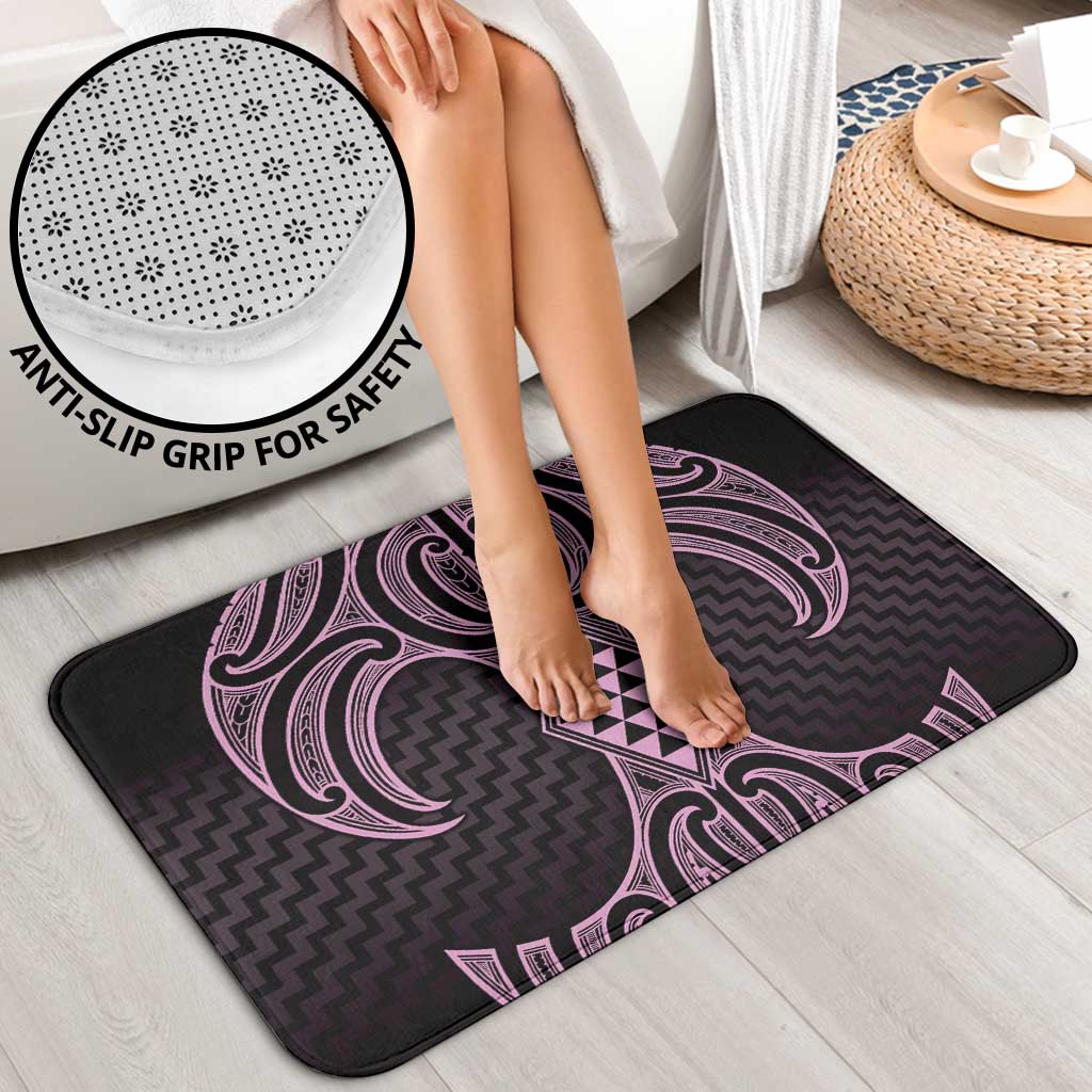 Mawhero Maori Ta Moko Poutama Art Bathroom Set - Polynesian Pride