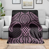 Mawhero Maori Ta Moko Poutama Art Blanket
