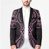 Mawhero Maori Ta Moko Poutama Art Blazer - Polynesian Pride