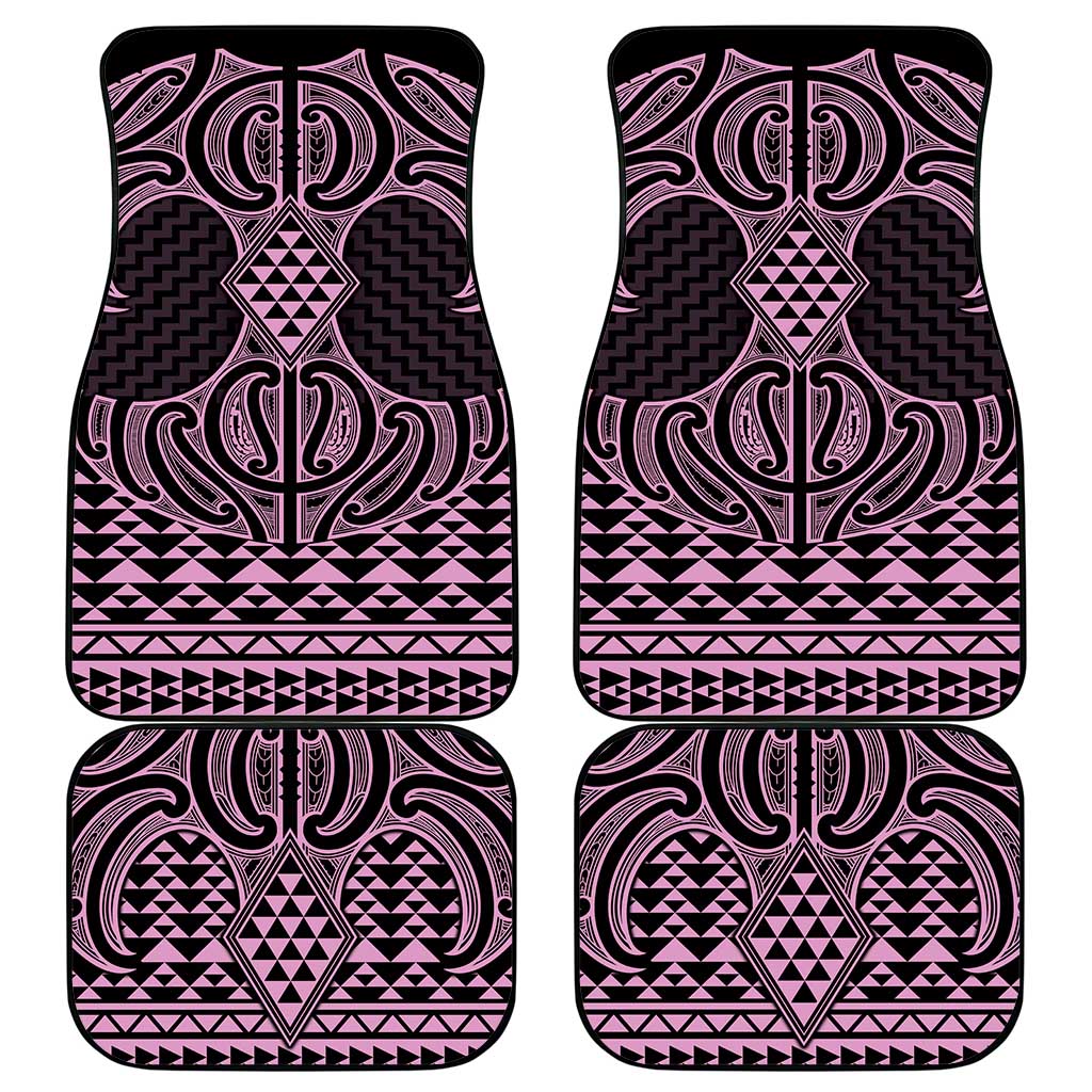 Mawhero Maori Ta Moko Poutama Art Car Mats