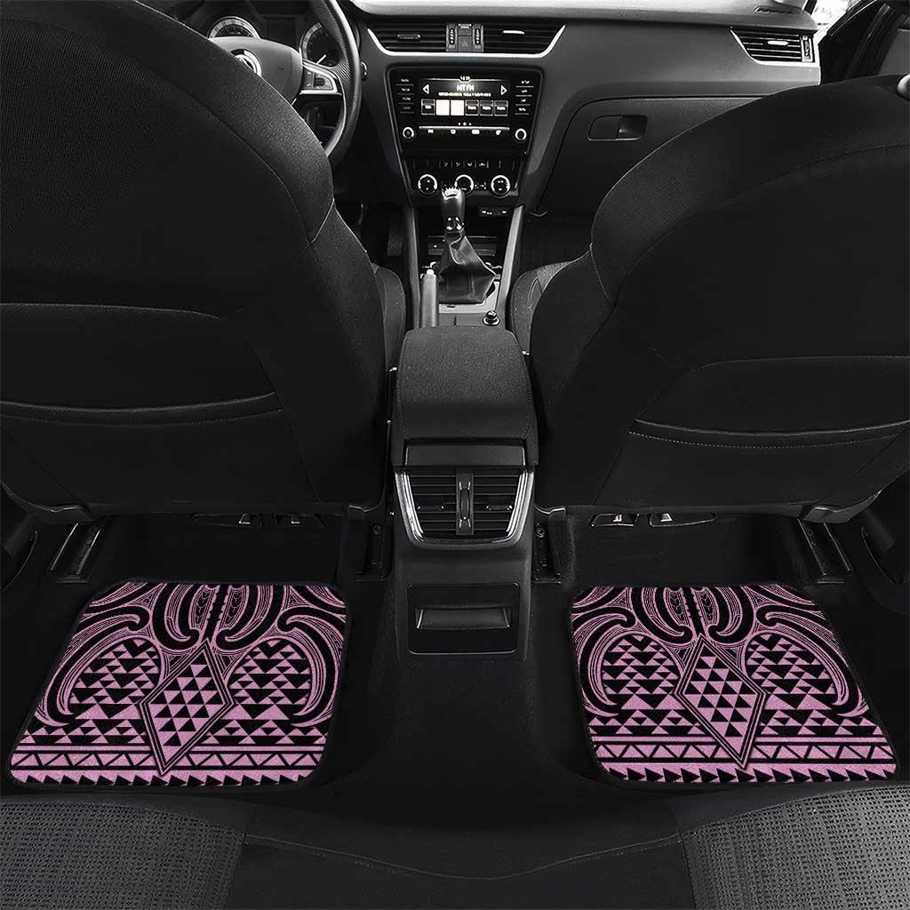 Mawhero Maori Ta Moko Poutama Art Car Mats