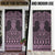Mawhero Maori Ta Moko Poutama Art Door Cover - Polynesian Pride