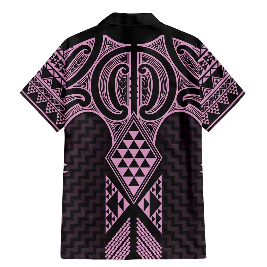 Mawhero Maori Ta Moko Poutama Art Family Matching Mermaid Dress and Hawaiian Shirt