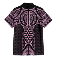 Mawhero Maori Ta Moko Poutama Art Family Matching Mermaid Dress and Hawaiian Shirt