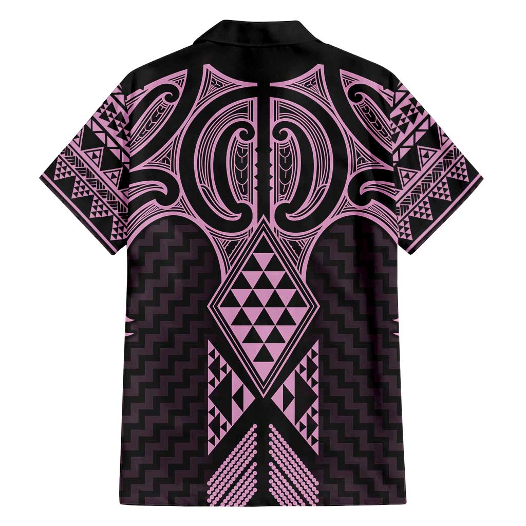 Mawhero Maori Ta Moko Poutama Art Family Matching Puletasi and Hawaiian Shirt