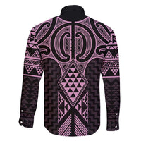 Mawhero Maori Ta Moko Poutama Art Family Matching Short Sleeve Bodycon Dress and Hawaiian Shirt