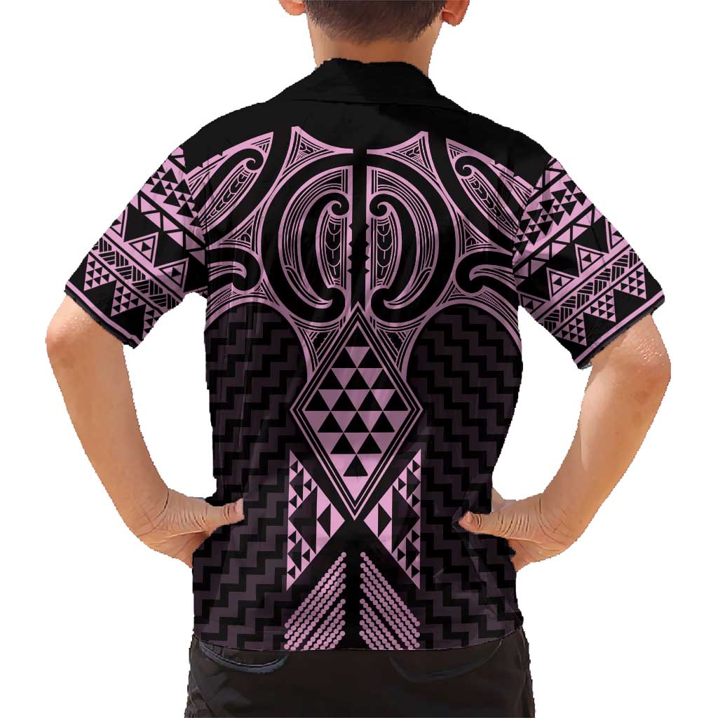 Mawhero Maori Ta Moko Poutama Art Hawaiian Shirt