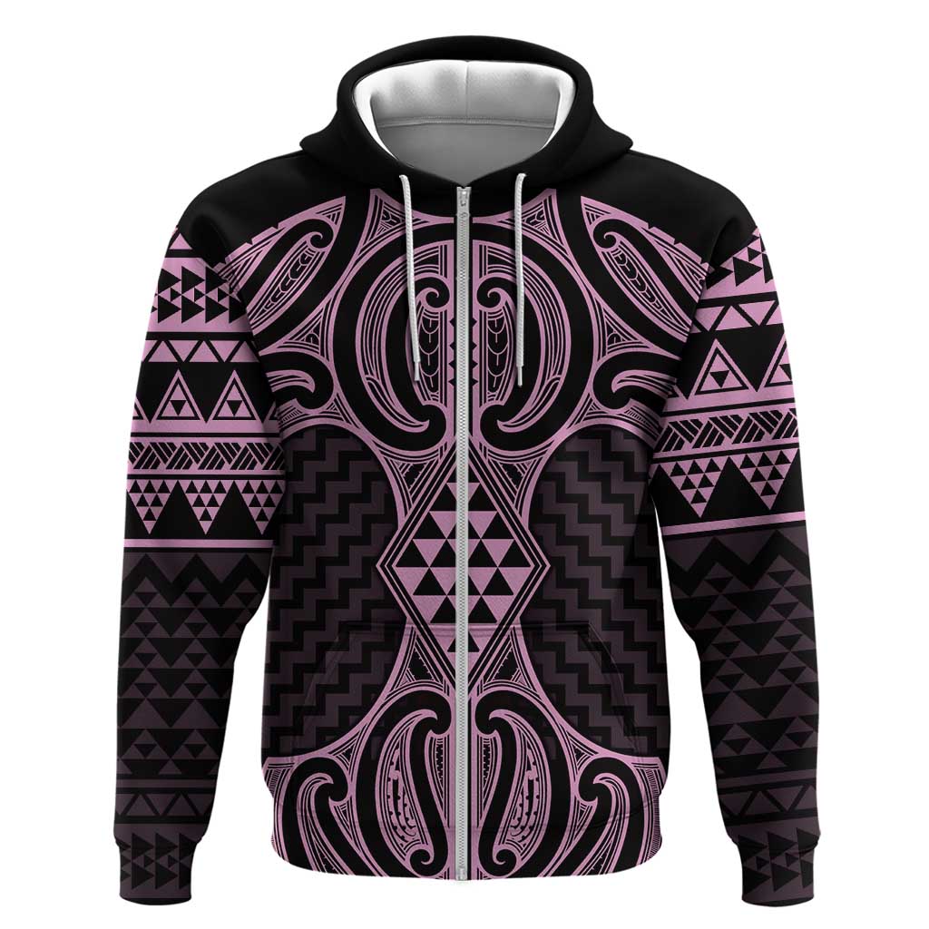 Mawhero Maori Ta Moko Poutama Art Hoodie