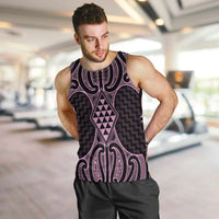 Mawhero Maori Ta Moko Poutama Art Men Tank Top