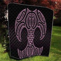 Mawhero Maori Ta Moko Poutama Art Quilt