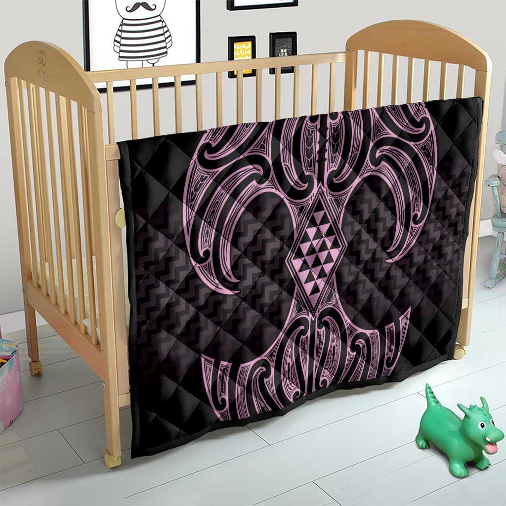 Mawhero Maori Ta Moko Poutama Art Quilt