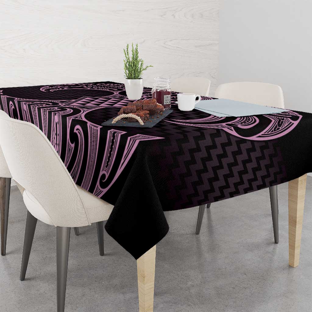 Mawhero Maori Ta Moko Poutama Art Tablecloth