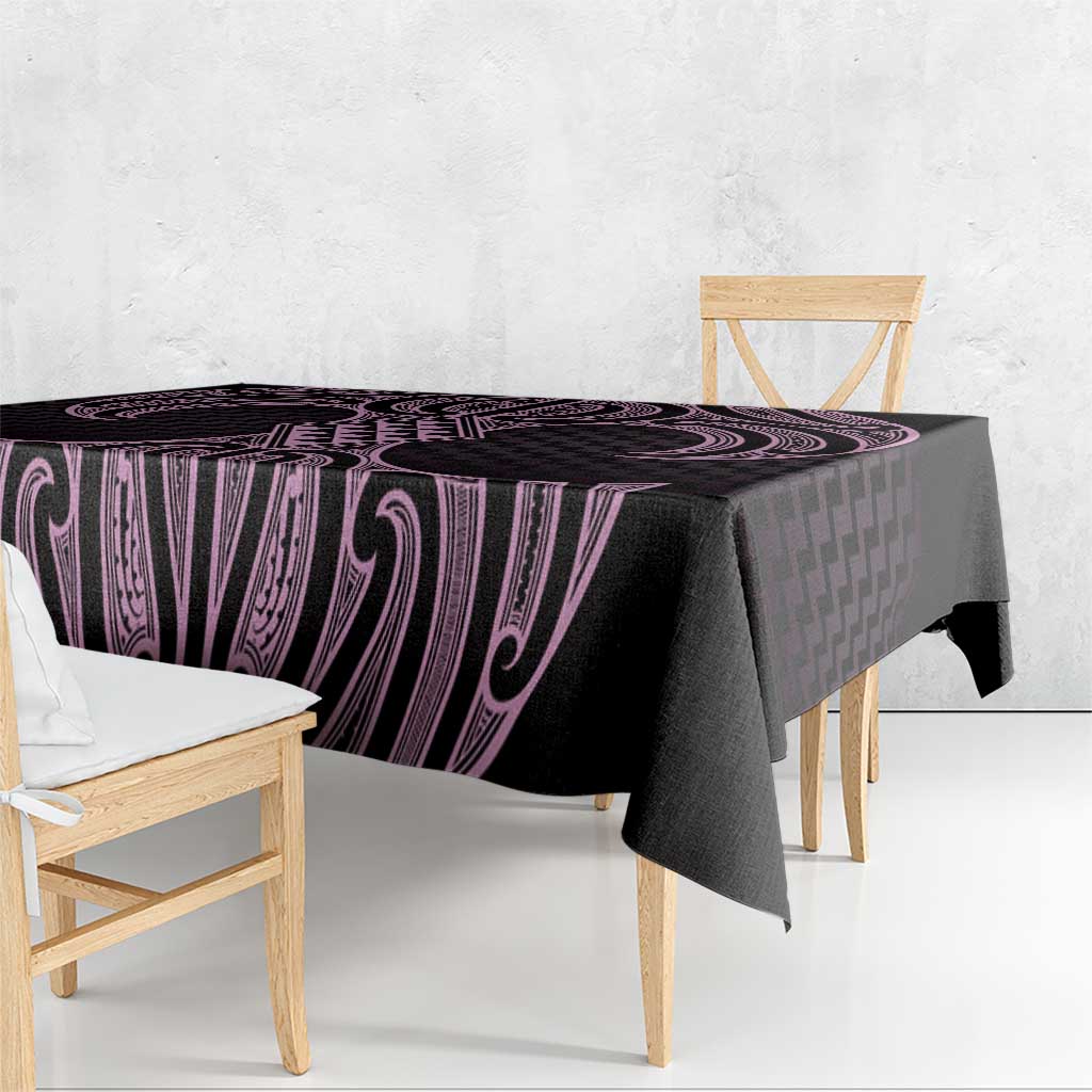 Mawhero Maori Ta Moko Poutama Art Tablecloth