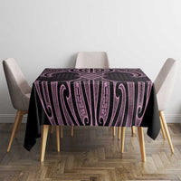 Mawhero Maori Ta Moko Poutama Art Tablecloth