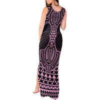 Mawhero Maori Ta Moko Poutama Art Tank Maxi Dress
