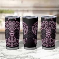 Mawhero Maori Ta Moko Poutama Art Tumbler Cup