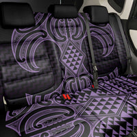 Waiporoporo Maori Ta Moko Poutama Art Back Car Seat Cover