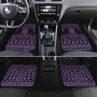 Waiporoporo Maori Ta Moko Poutama Art Car Mats