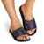 Waiporoporo Maori Ta Moko Poutama Art Slide Sandals - Polynesian Pride