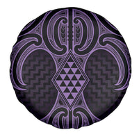 Waiporoporo Maori Ta Moko Poutama Art Spare Tire Cover