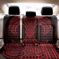 Whero Maori Ta Moko Poutama Art Back Car Seat Cover