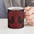 Whero Maori Ta Moko Poutama Art Ceramic Mug - Polynesian Pride