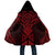 Whero Maori Ta Moko Poutama Art Cloak - Polynesian Pride