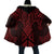 Whero Maori Ta Moko Poutama Art Cloak - Polynesian Pride