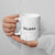 New Zealand Rangatira Custom Ceramic Mug All White Niho Taniwha Maori Tribal - Polynesian Pride