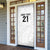 New Zealand Rangatira Custom Door Cover All White Niho Taniwha Maori Tribal - Polynesian Pride