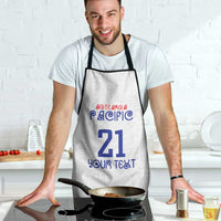 New Zealand Rugby Pacific Personalised Apron Maori Style Tribal Tapa Pattern - Polynesian Pride