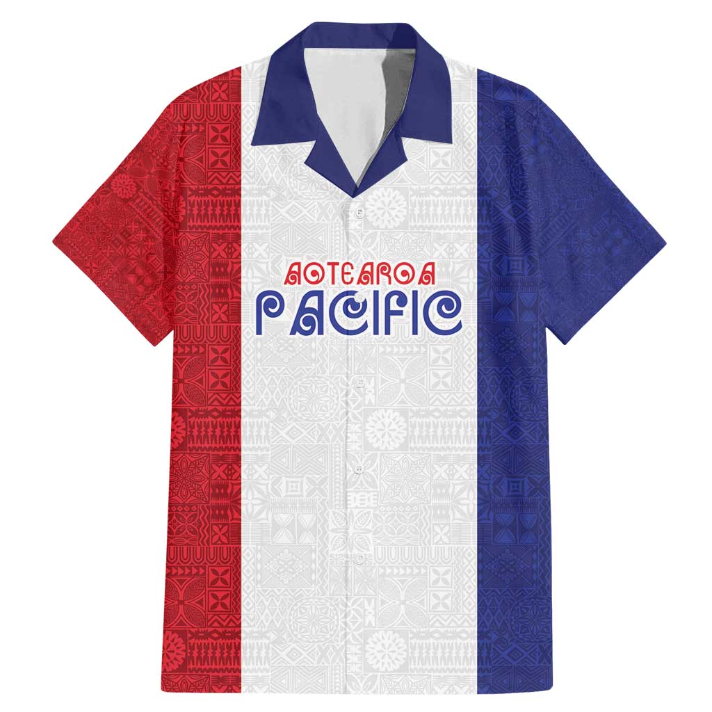 New Zealand Rugby Pacific Personalised Family Matching Mermaid Dress and Hawaiian Shirt Maori Style Tribal Tapa Pattern