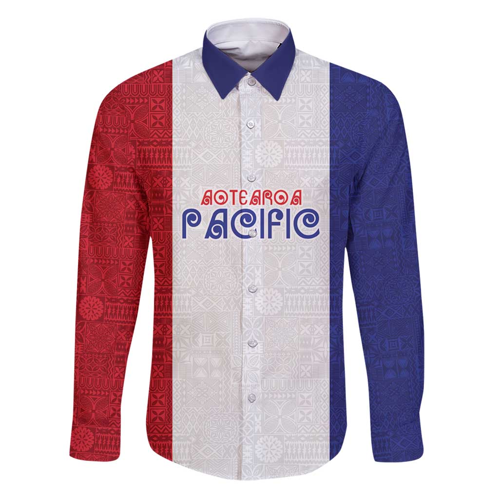 New Zealand Rugby Pacific Personalised Family Matching Puletasi and Hawaiian Shirt Maori Style Tribal Tapa Pattern