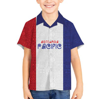 New Zealand Rugby Pacific Personalised Family Matching Tank Maxi Dress and Hawaiian Shirt Maori Style Tribal Tapa Pattern