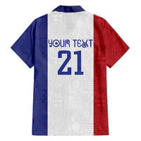 New Zealand Rugby Pacific Personalised Hawaiian Shirt Maori Style Tribal Tapa Pattern