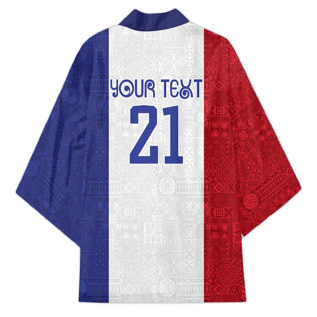 New Zealand Rugby Pacific Personalised Kimono Maori Style Tribal Tapa Pattern - Polynesian Pride